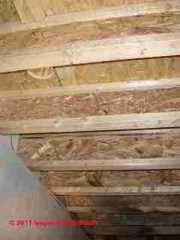 Wood I-Joist floor framing © Daniel Friedman